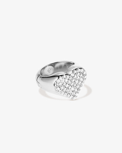 Pavé Heart Charm for Stethoscope